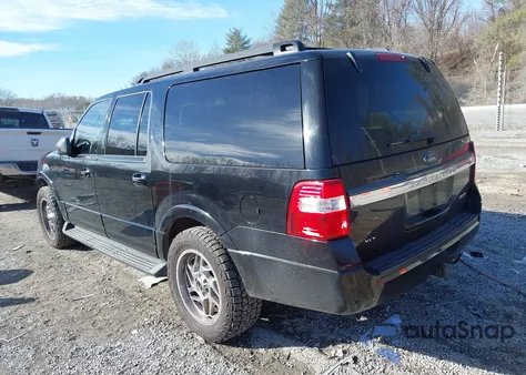 2017 Ford Expedition El Xlt z USA, uszkodzony, nr VIN 1FMJK1JT5HEA02141